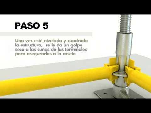 cimbra - Guía de armado del Andamio Multifuncional Cimbra. Andamio Certificado.