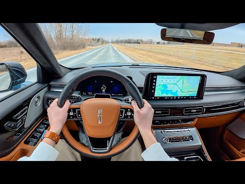 2025 Lincoln Aviator Black Label - POV Test Drive (Binaural Audio)