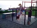 Luna Marina y Mero jugando