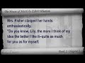 book 2: chapter 5. classic literature videobook with synchronized text, interactive transcript, and closed captions in multiple languages. audio courtesy of librivox. read by elizabeth klett. playlist for the house of mirth by edith wharton: www.youtube.com