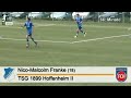 Click here to watch this video Wahl zum Tor des Monats Mai: Nico-Malcolm Franke