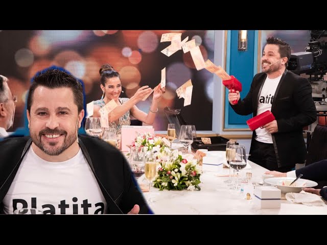 "Lluvia de billetes": la máquina que llevó Martin Tetaz a la mesa de Juana Viale para explicar el "Plan Platita"