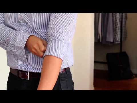 how to turn up t shirt sleeves