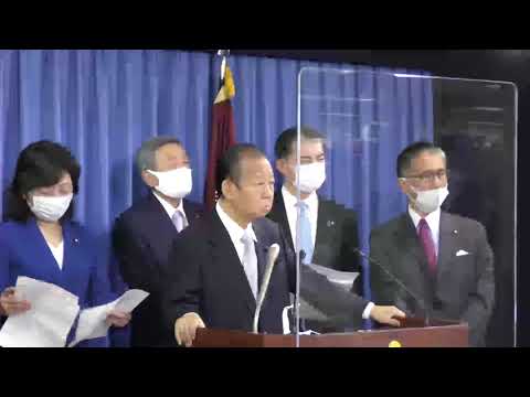 【役員連絡会後】二階俊博 幹事長(2021.6.15)