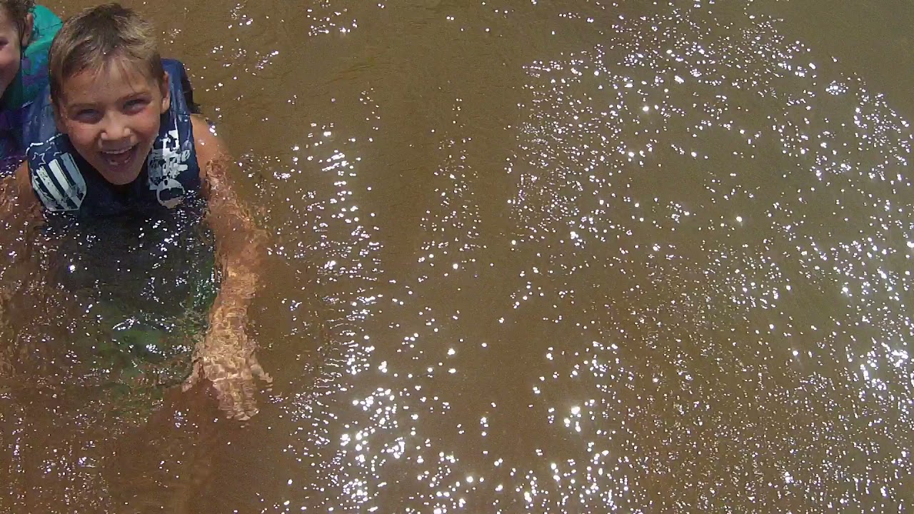 Drone video while at an island on Lake Hartwell