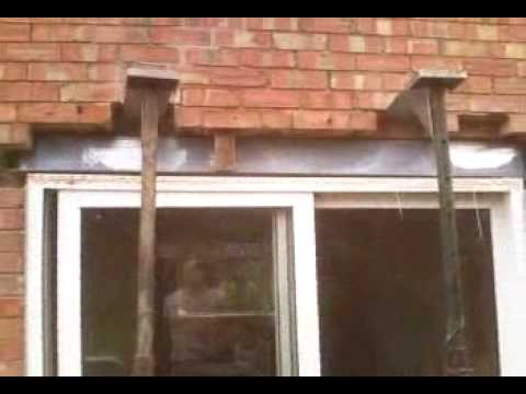 how to fit lintels