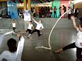 Apresentação de ginastica ritmica no Vicente Leporace....