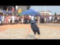 Little kid trying to break dance