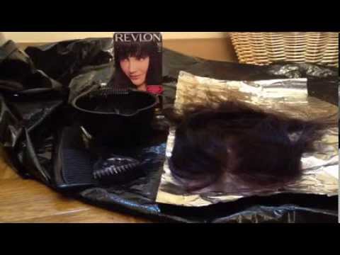 how to dye brazilian hair black