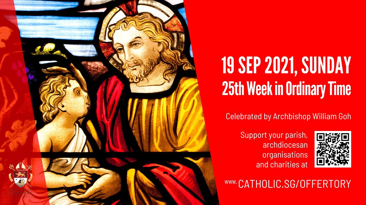 Catholic Singapore Sunday Mass 19 September 2021 Today Live Online