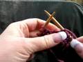 Knitting 1 by 1 Ribbing