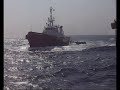Part 4/22 A tour of a heavy construction barge. The vessel is owned by Hyundai Heavy Industries.