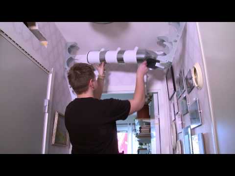 how to install a b vent