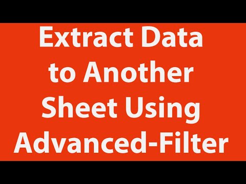 how to isolate specific data in excel