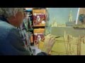 Tonal Oil painting of Venice by David Henderson, at Art Shed Brisbane