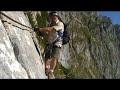Zugspitze Das \"Brett\" im Höllental-Klettersteig Zugspitze Das \"Brett\" im Höllental-Klettersteig