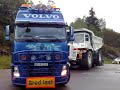 T37 in action. Norwegian Police escorte wide transport