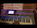 Learn to Play Danno Budunge Organ Lesson by Dileepa Part 2