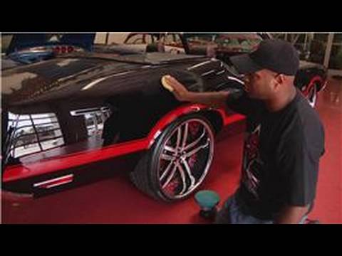 how to apply car wax