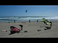 Time Lapse - Kitesurfing at Wadell Beach - Santa Cruz, California - 05-28