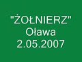 Szymon Wydra i Carpe Diem "Żołnierz" - Oława 2007