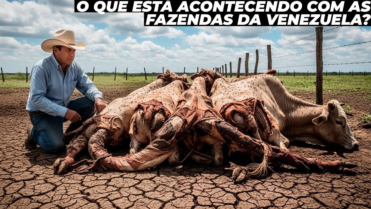 A TRISTE REALIDADE DE FAZENDAS NA VENEZUELA