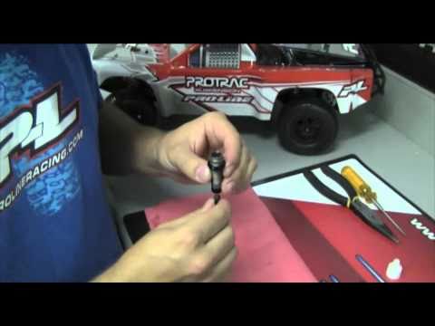 how to fill rc car shocks with oil