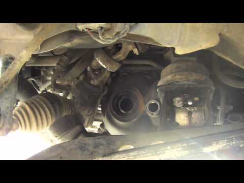 Diy E46 Cv axle replacement, and front differential oil change