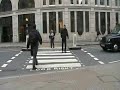Pedestrian crossing near St. Pauls, London