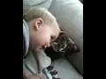Jayna snuggles