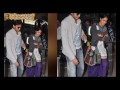 We recently spotted Bollywood's newly wed couple Ritesh Desmukh and Genelia DSouza at the airport.