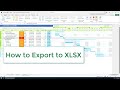 Export Microsoft Project To Excel With Gantt Chart