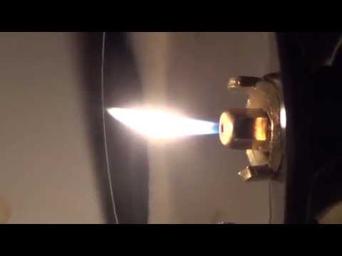 how to collect acetylene gas