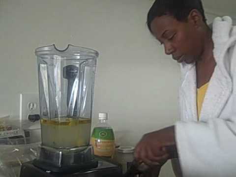Gina Yashere's 1st raw food recipe. So ea