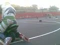 jony emponando la minimoto en icod