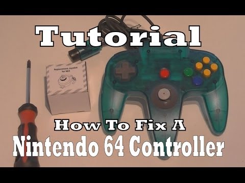how to fix nintendo 64 joystick