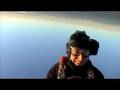 Coached head down skydiving