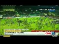 Deadly riots break out during an Egyptian soccer match Port Said Egypt