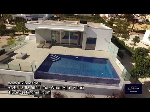 Luxury villa in the city of Moraira, Spain. Houses from developers at the Costa Blanca!