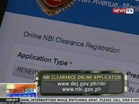 how to apply online nbi