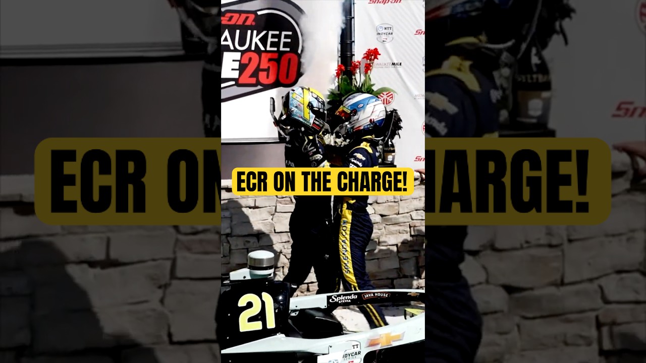 Ready to show their full potential 👊 #indycar #racing #alexanderrossi #christianrasmussen