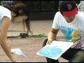 [홍대에 떳다!] 3D street art! - ski & snow board