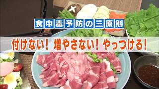 【第19回】守ればできる！食中毒の予防～三原則は、付けない、増やさない、やっつける～