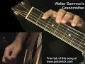 TABLATURE HERE! www.guitarnick.com Play the tab of this Irish tune, flatpicking acoustic guitar arrangement of Walter Sammon's Grandmother. You find lots of accurate free guitar tabs and lessons at www.guitarnick.com