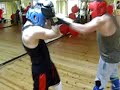 Thai boxing sparring Mehmet Anamur vs Kivanc Karabag.