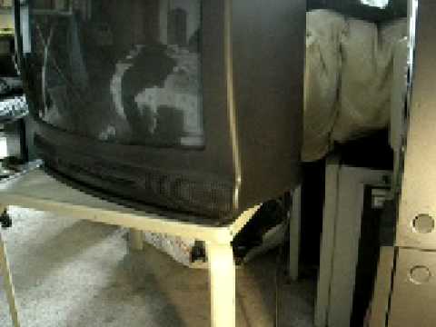 how to power a tv with a battery