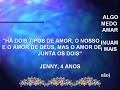 O QUE É O AMOR O QUE É O AMOR