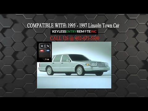 How To Replace Lincoln Town Car Key Fob Battery 1995 1997