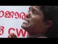 janaseva children mothers strike in front the Child welfare committee office in Ernakulam 