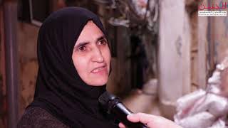 في مخيم برج البراجنة.. جدران منزلها مكهربة بالكامل بسبب تتداخل شبكات الكهرباء بالمياه!